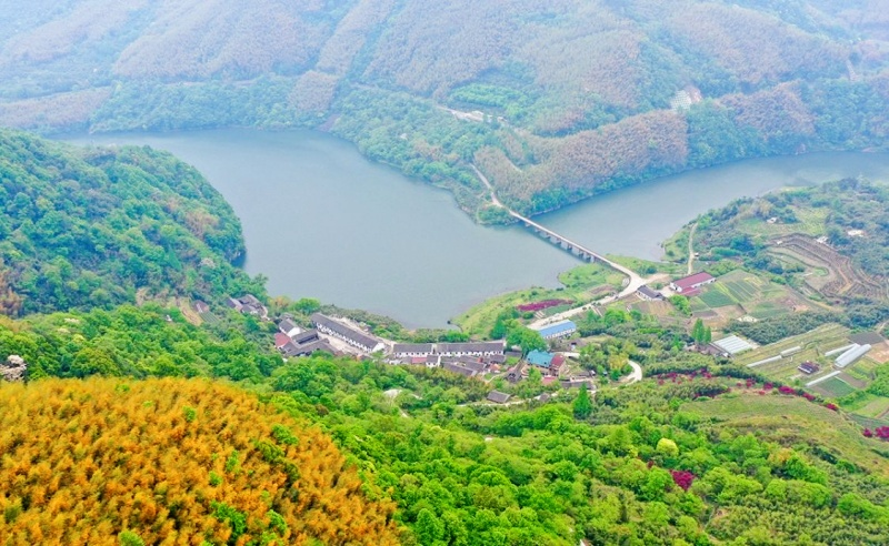 浙江宁波奉化区西坑水站