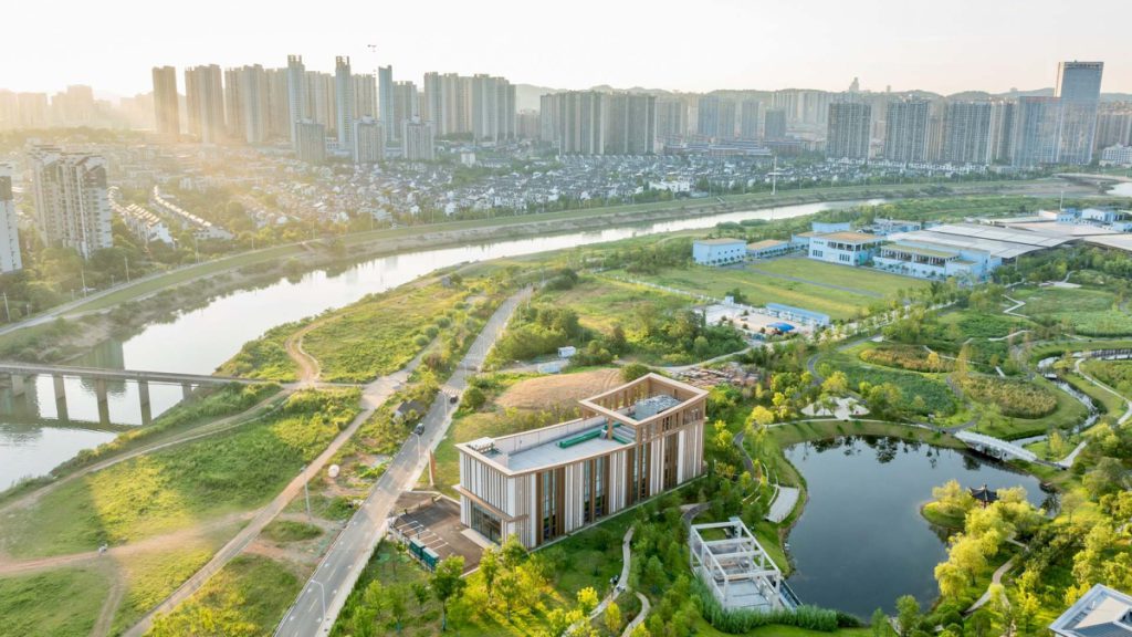 湖南长沙洋湖生态新城智慧能源
