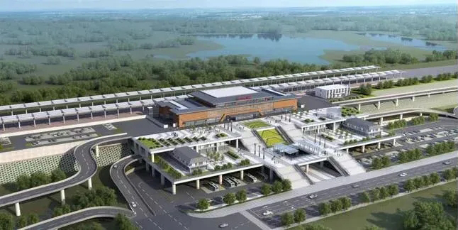 山西吕梁火车站候车厅配套新建和提升